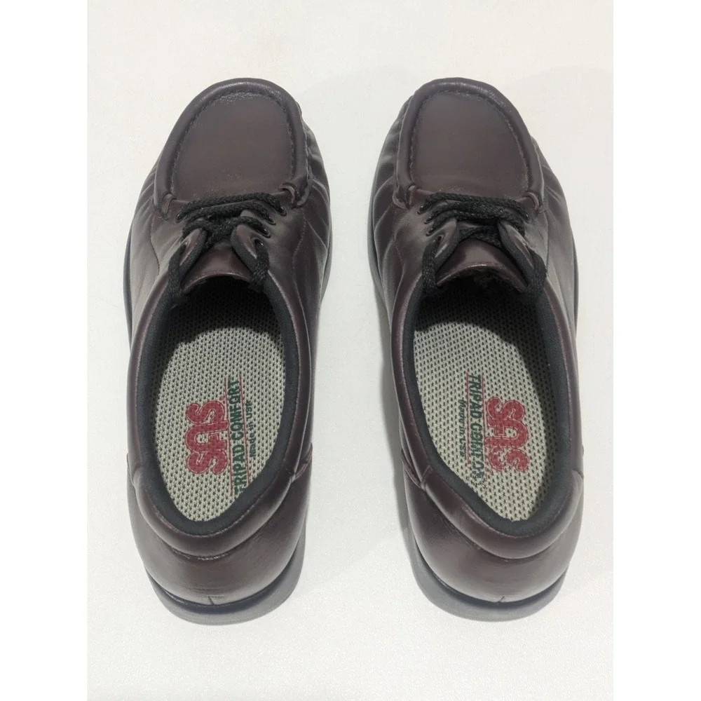 SAS Women's Take Time Lace Up‎ Loafer, Black, 6.5